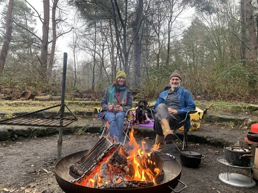 Fiets overnachting Nederland met hond