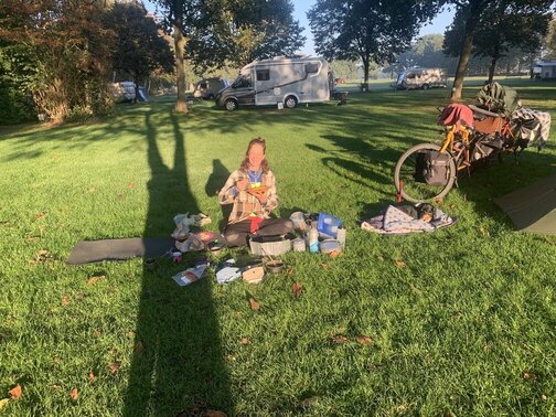 Fiets overnachting Nederland met hond