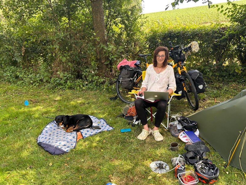 Fietsvakantie met je hond